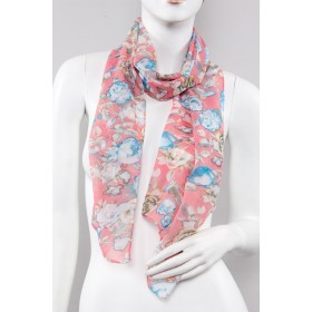 Soft Silk Printed Scarf C19